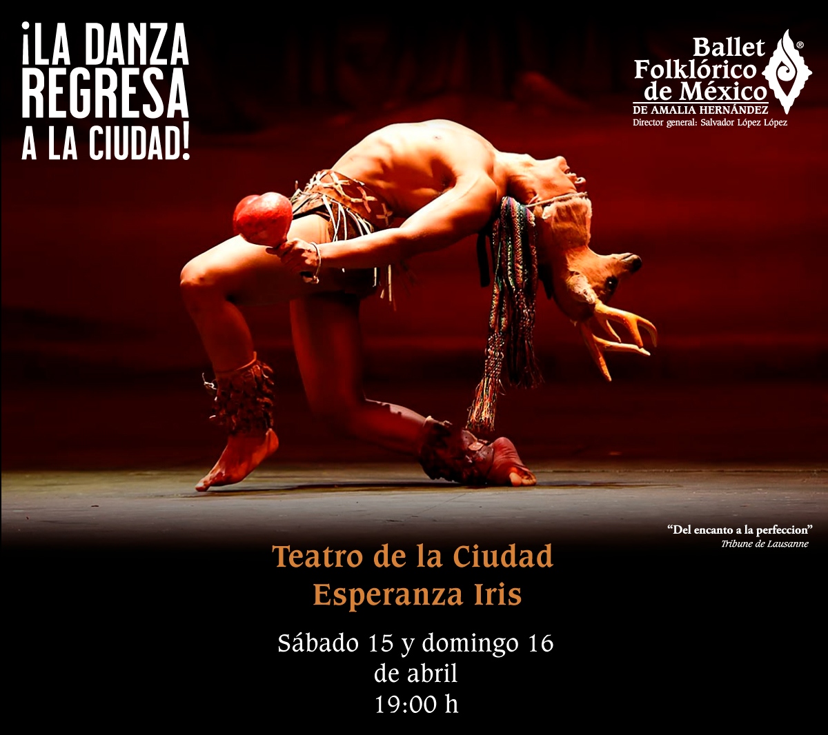 El Ballet Folklórico de Amalia Hernández regresa al Teatro de la Ciudad