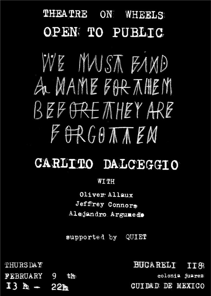 Se presenta la instalación audiovisual "We must find a name before They are forgotten"