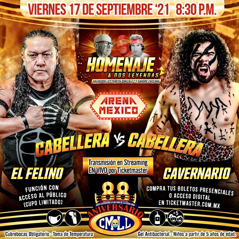 Todo listo para el 88 aniversario del CMLL 