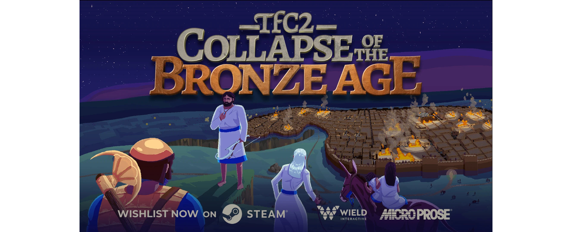 MicroProse anuncia "TFC2: Collapse of the Bronze Age", una secuela RTS narrativa ambientada en un mundo en crisis