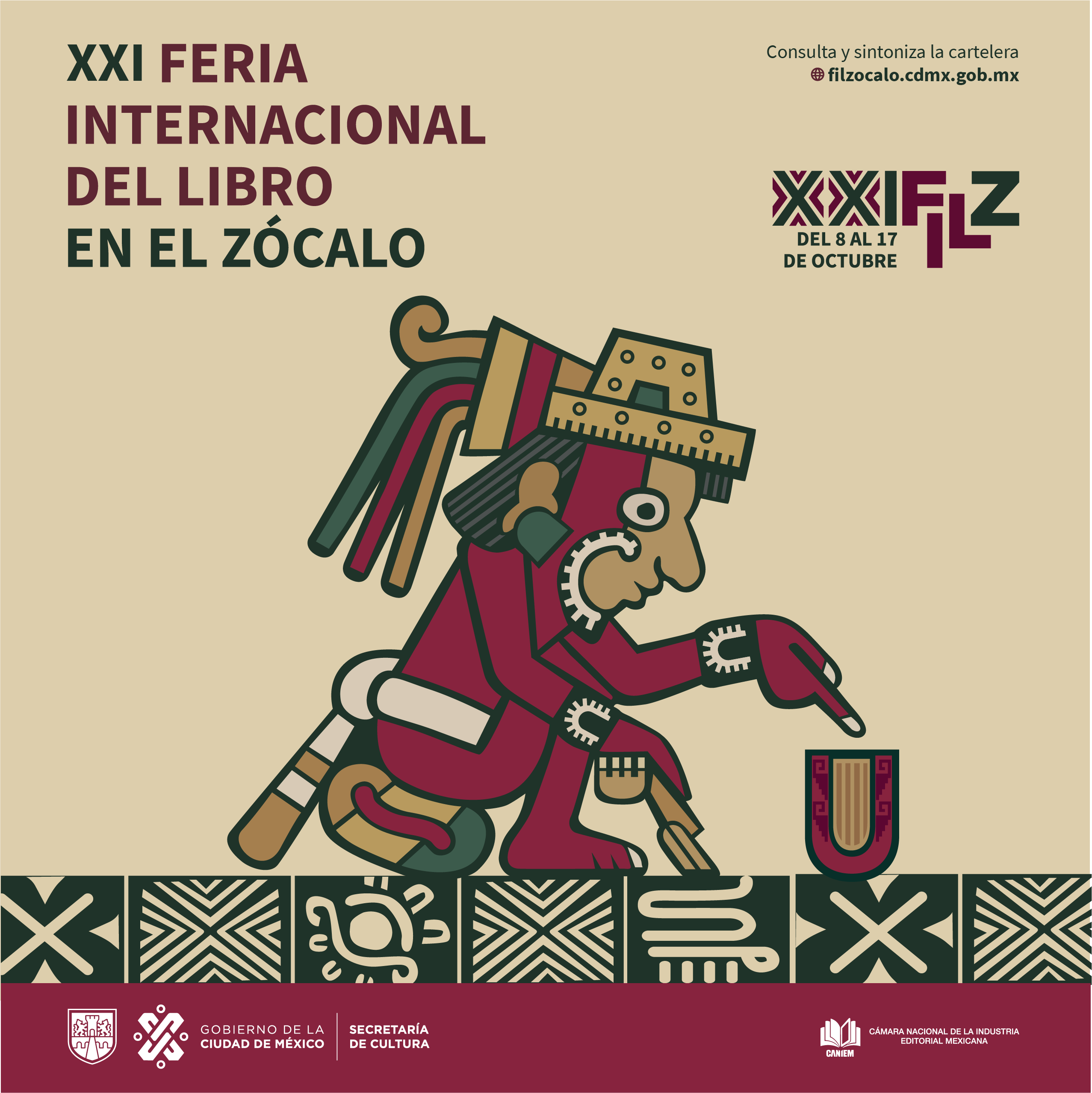 Está de regreso la La Feria Internacional del Libro del Zócalo 2021
