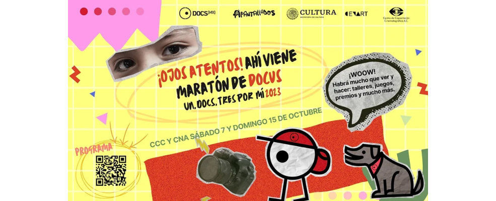 Asómate al Cenart para ver cine documental para niñas y niños