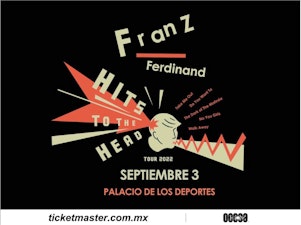 Franz Ferdinand traerá sus más grandes éxitos al Palacio de los Deportes