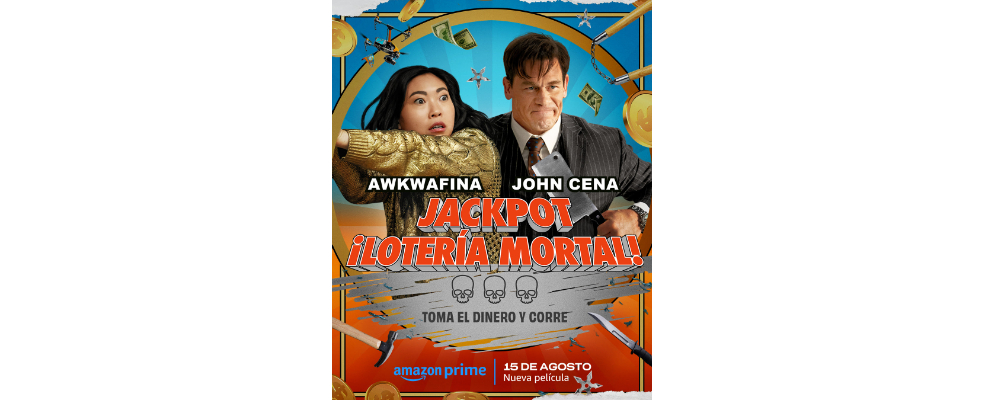"Jackpot ¡Lotería mortal!" tendrá su estreno global a través de Prime Video el 15 de agosto
