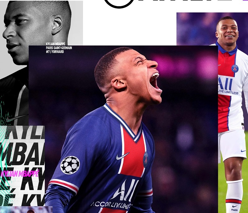 EA Sports elige a Kylian Mbappé como portada en "FIFA 21"