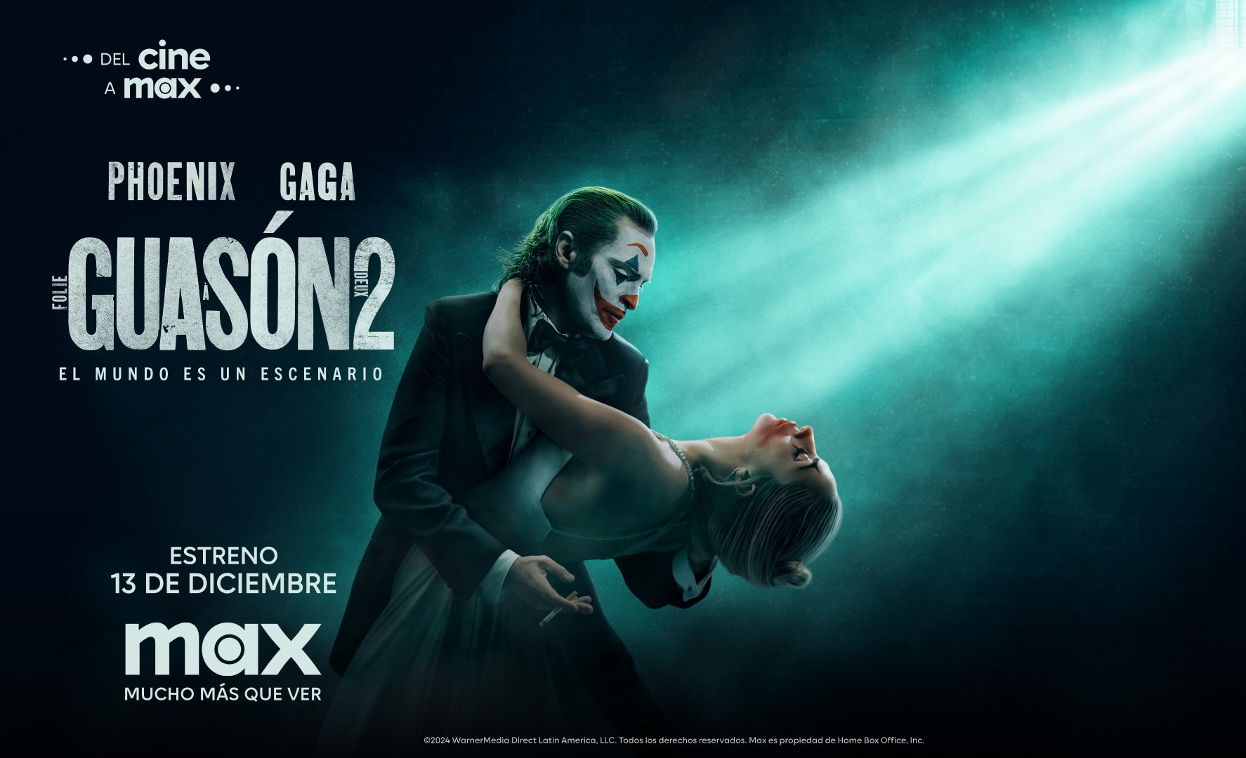 "Guasón 2: Folie à Deux" llega a Max el próximo 13 de diciembre