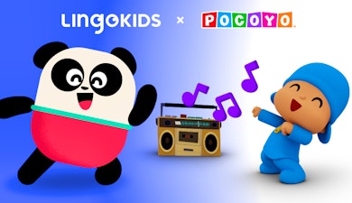 Pocoyó llega a Lingokids con contenido y juegos exclusivos