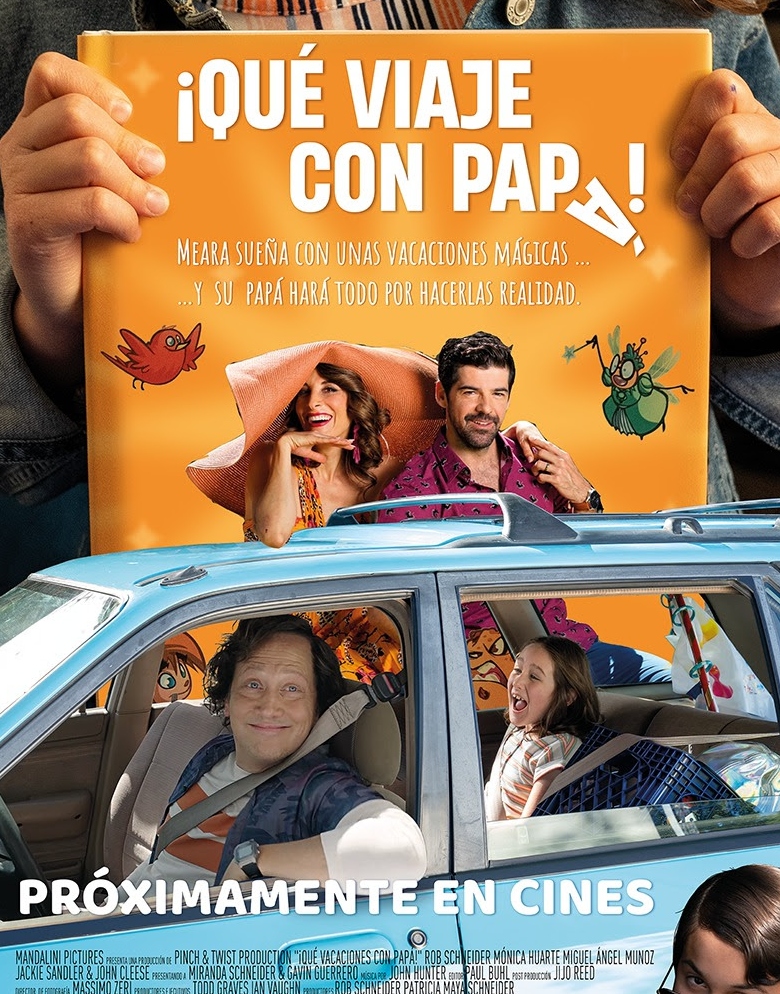 Rob Schneider visitará México para promocionar "¡Qué viaje con papá!"