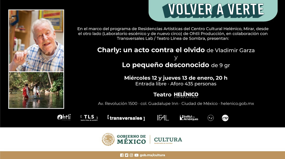 Laboratorio escénico y de nuevo circo: Mirar, desde el otro lado llega al Teatro Helénico