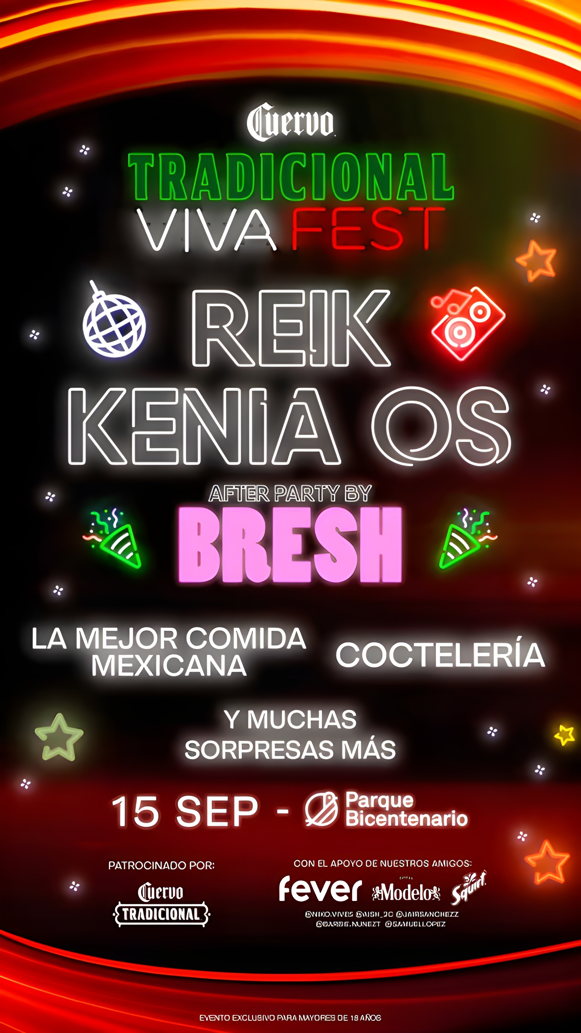 Celebra el Grito de Independencia en grande con el Viva Fest de Cuervo Tradicional