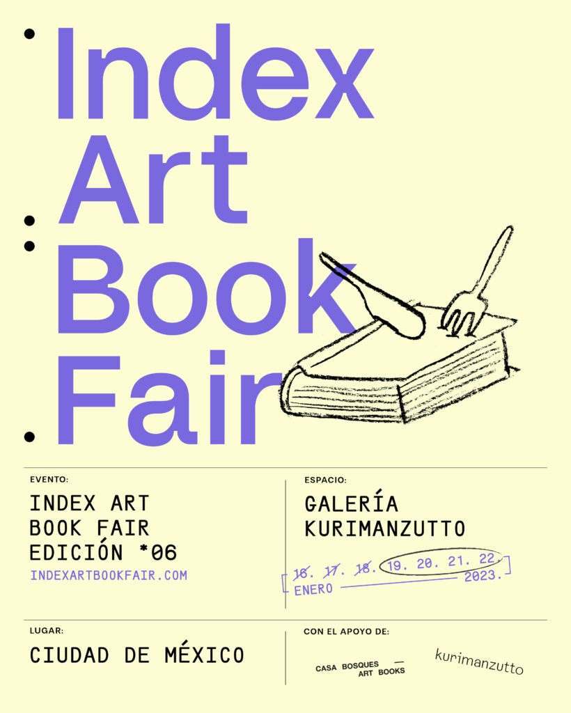 Llega la 6° edición de Index Art Book Fair