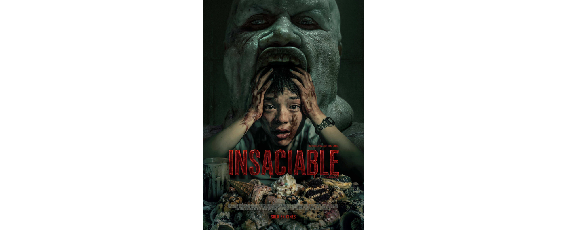 "Insaciable", dirigida por Natalie Erika James, presenta su póster y tráiler oficiales