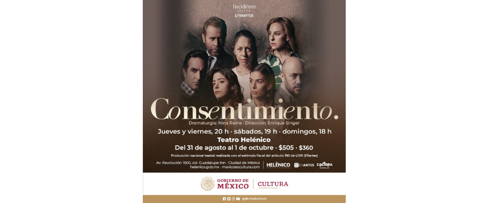 "Consentimiento", una obra que pone en escena el enfrentamiento entre la justicia y la ley