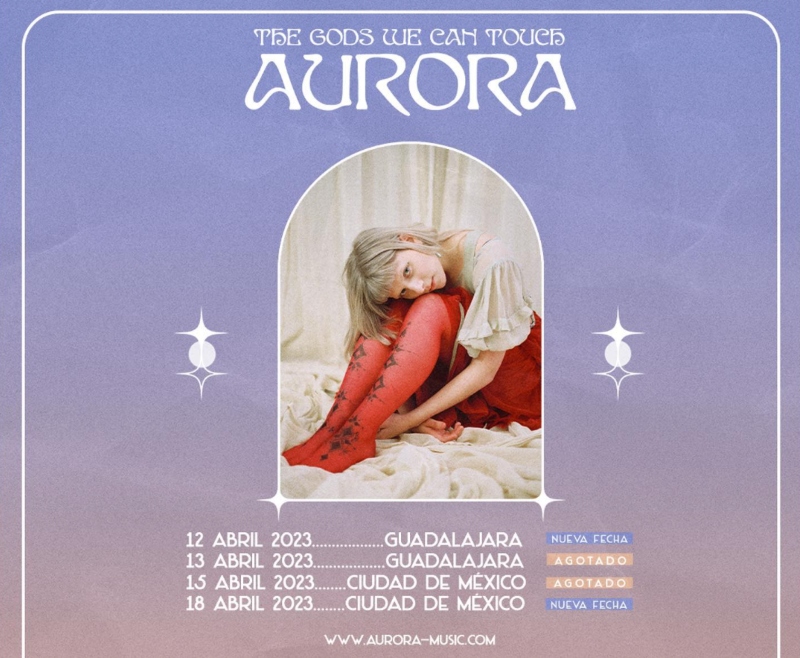 El misticismo de Aurora llega a la CDMX