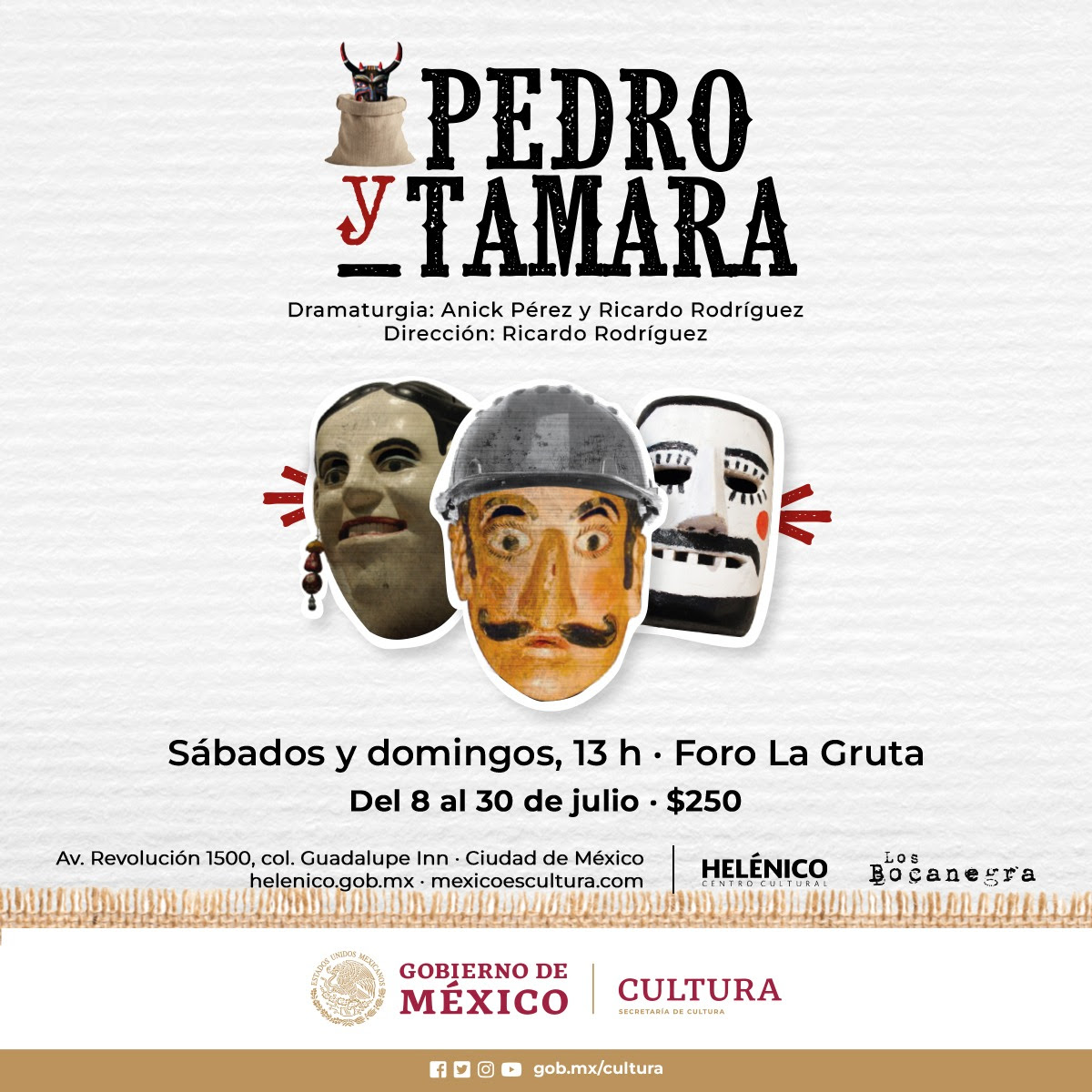 "Pedro y Tamara" conmoverá al público del Foro La Gruta