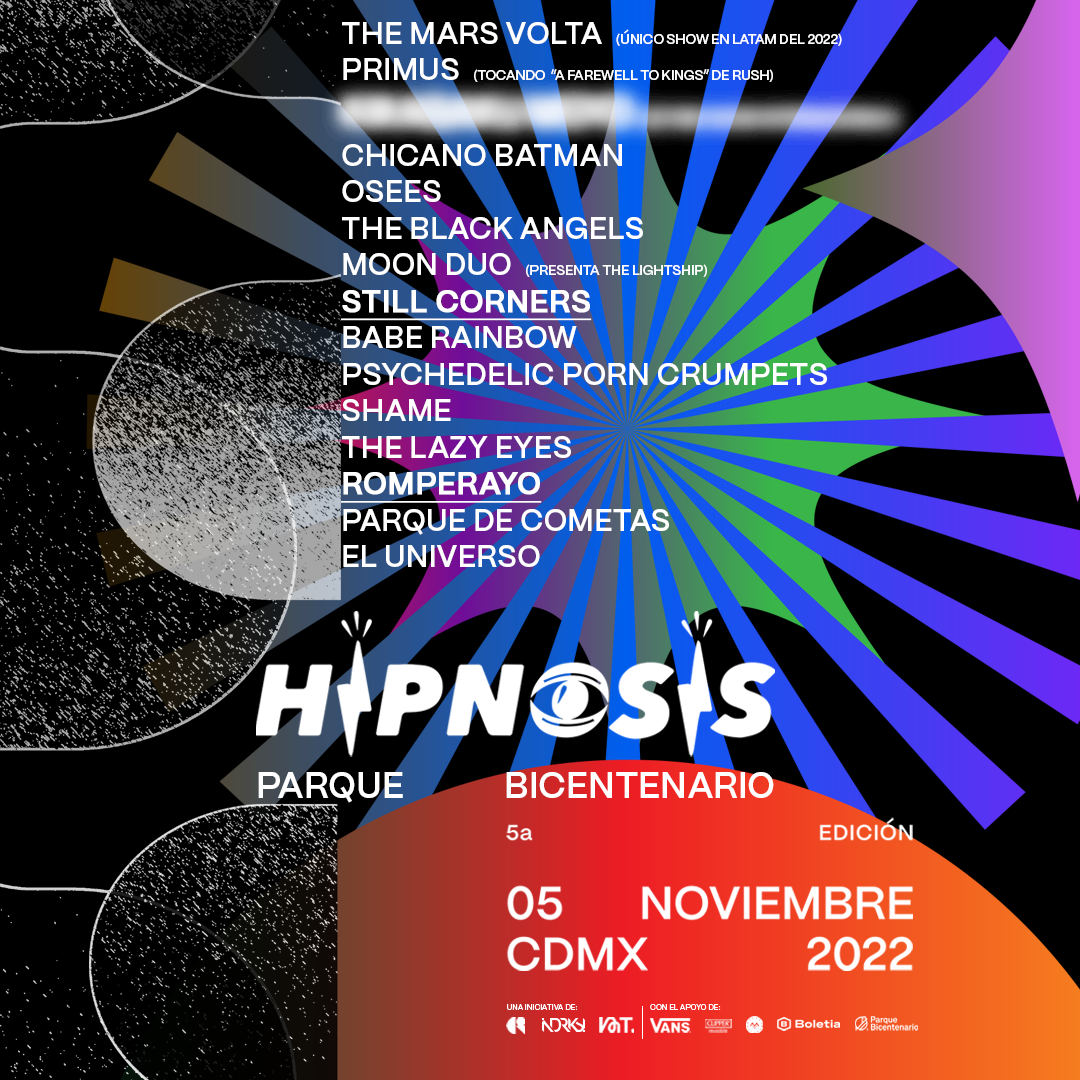 Hipnosis 2022 suma a Still Corners y Romperayo a su lineup