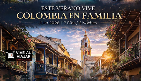 Agencia de Viajes, VIVE AL VIAJAR - Precio Preferencial en Paquete Viaja a Colombia en Familia