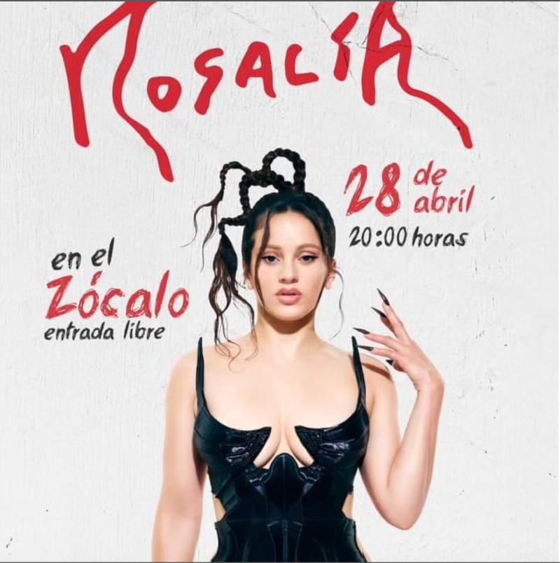 Rosalía en el Zócalo CDMX: Dónde comer antes y después del concierto 