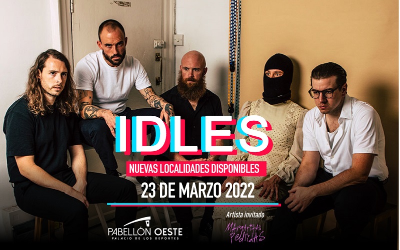 El estruendo sonoro de IDLES hará vibrar a la CDMX