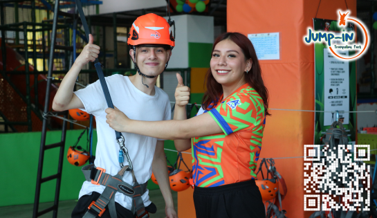 JUMP-iN, Trampoline Park - 50% de descuento en acceso para el titular y 2 acompañantes