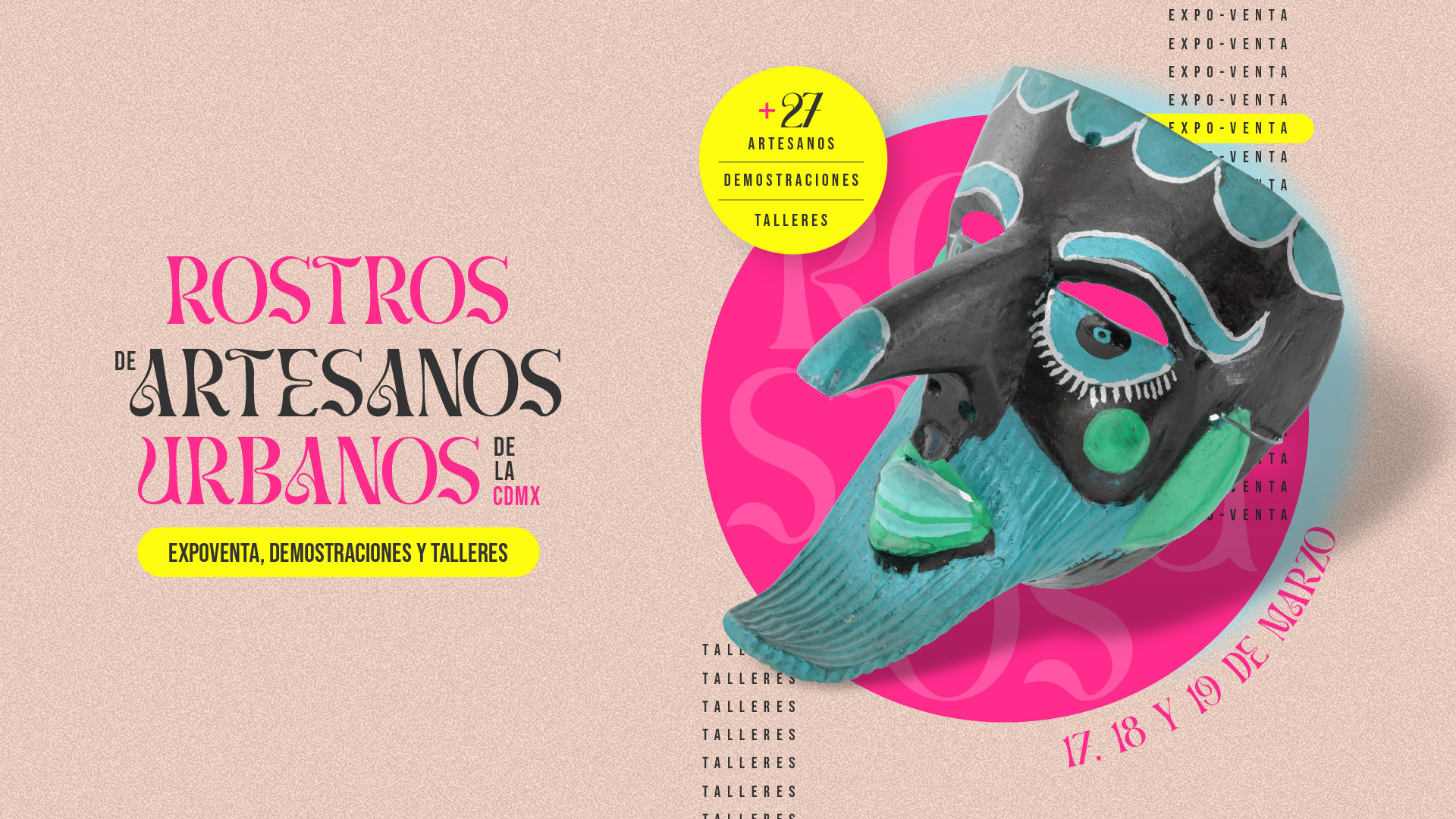 Rostros de los artesanos urbanos de la Ciudad de México