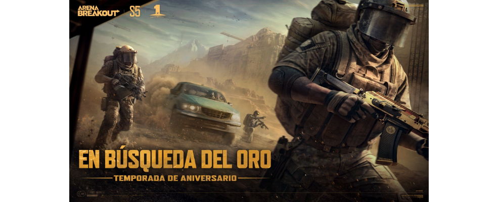 "Arena Breakout" celebra su primer año con el lanzamiento de la temporada: “En búsqueda del oro”, ya disponible
