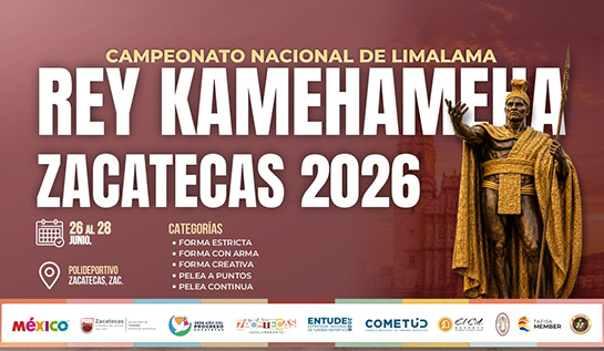 CAMPEONATO NACIONAL REY KAMEHAMEHA, ZACATECAS 2026