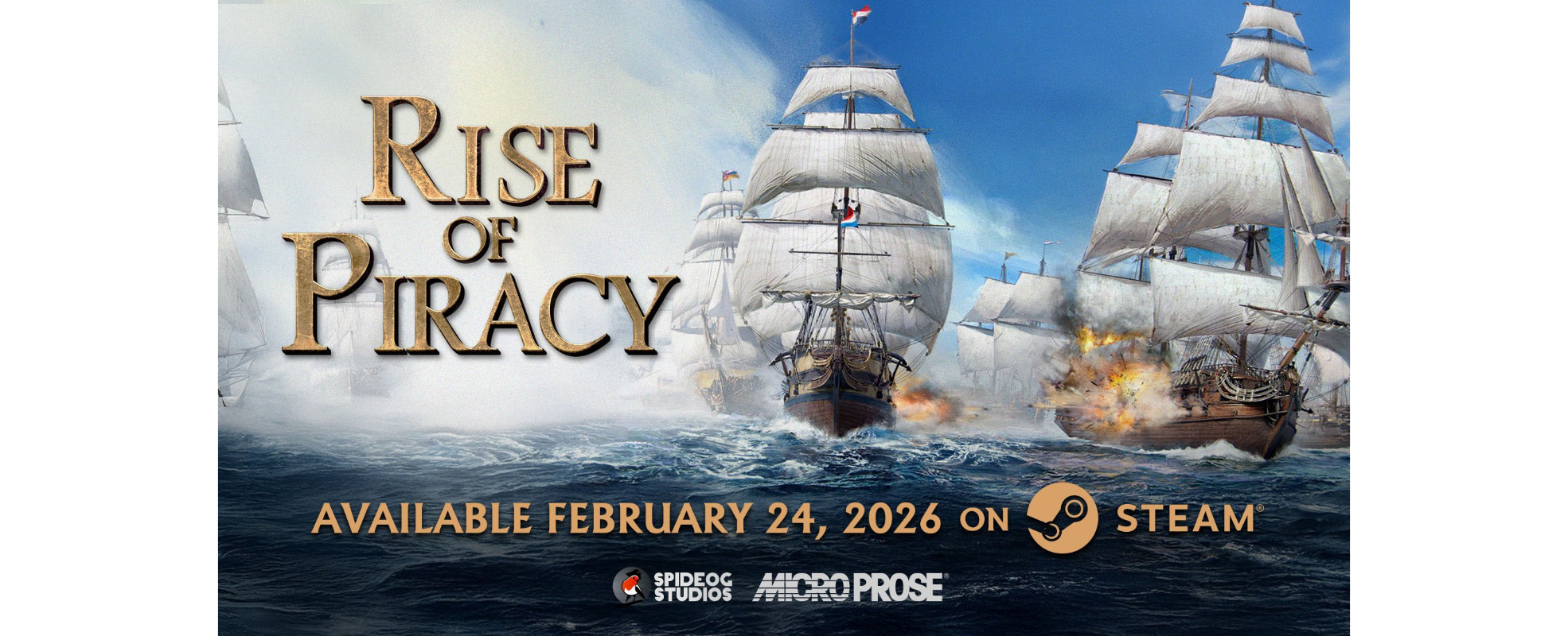 "Rise of Piracy" se lanza en Acceso Anticipado en Steam el 24 de febrero