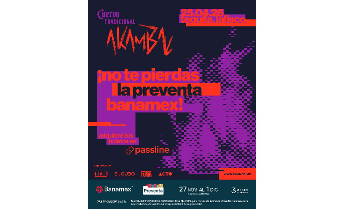 Akamba 2026 anuncia su preventa y revela su primer acto