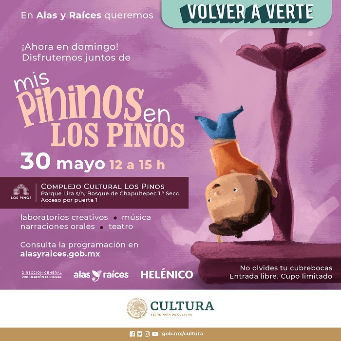 Vuelven Mis Pininos en Los Pinos en domingo