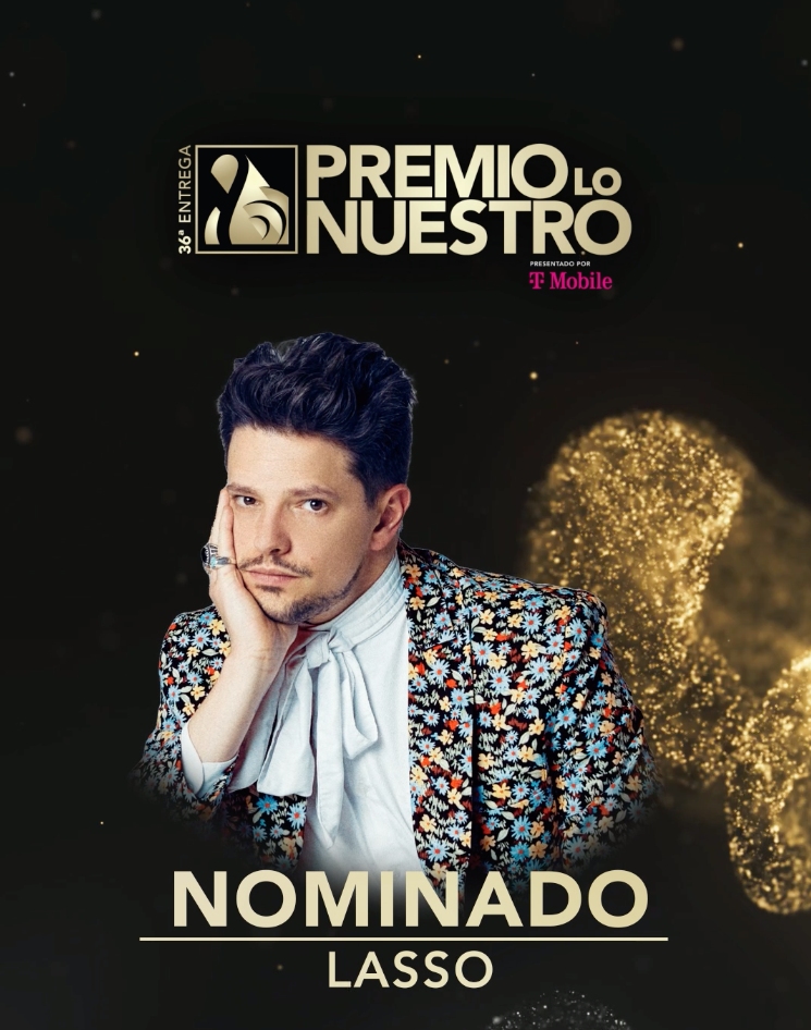 LASSO es nominado al Premio Lo Nuestro en dos categorías