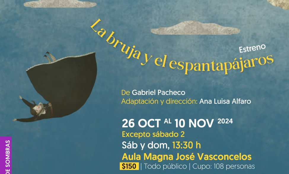 La compañía Delirio Teatro estrena "La bruja y el espantapájaros", obra para toda la familia inspirada en el libro ilustrado de Gabriel Pacheco