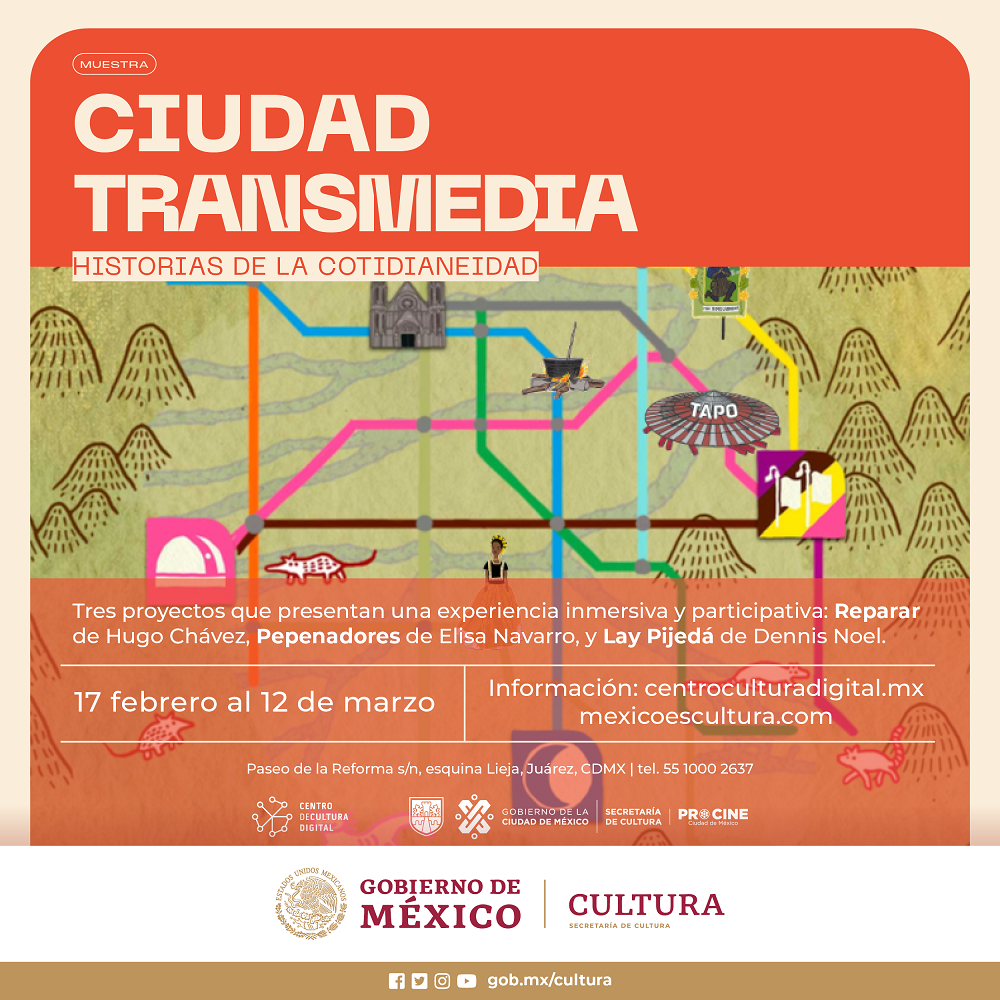 El CCD invita a la inauguración de la muestra “Ciudad Transmedia, historias de la cotidianidad basadas en una investigación documental”