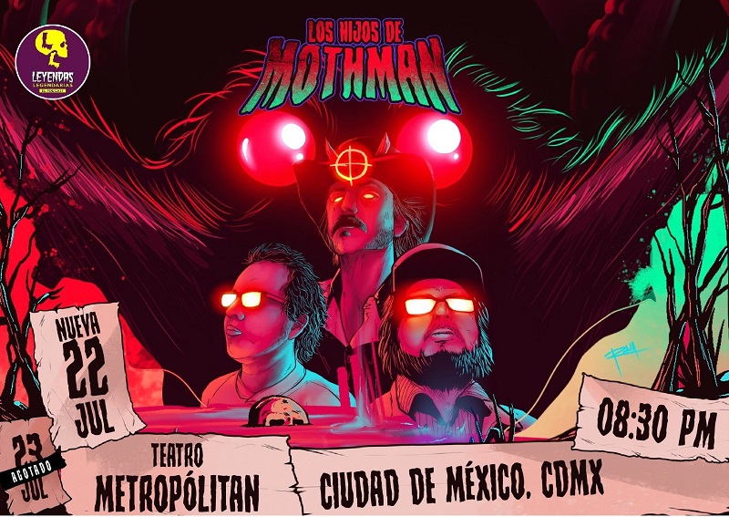 Leyendas Legendarias, Los Hijos de Mothman anuncian una segunda fecha en la CDMX