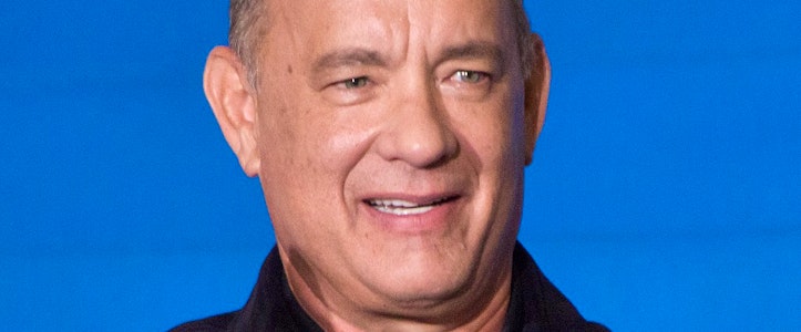 Lady Gaga y Tom Hanks en la ceremonia de Joe Biden