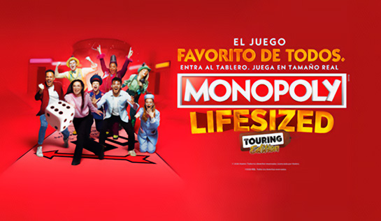 MONOPOLY Lifesized Touring Edition México