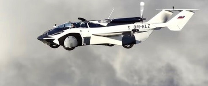 Conoce al AirCar: el auto que se convierte en avión