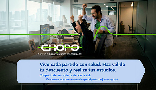 LABORATORIOS EL CHOPO - 32% de Descuento en Estudios participantes