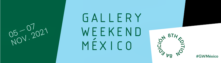 Conoce el mapa del Gallery Weekend México 2021