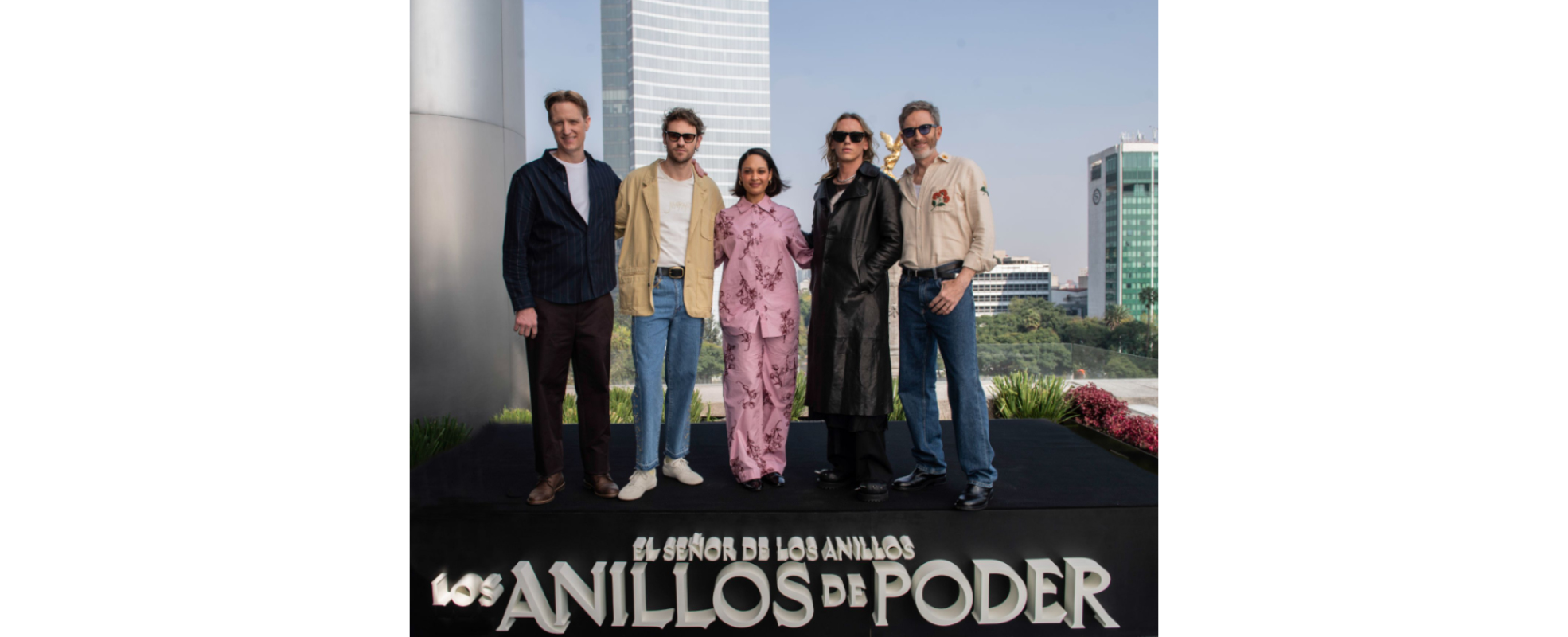 El elenco de "El Señor de los Anillos: Los Anillos de Poder" visita la Ciudad de México