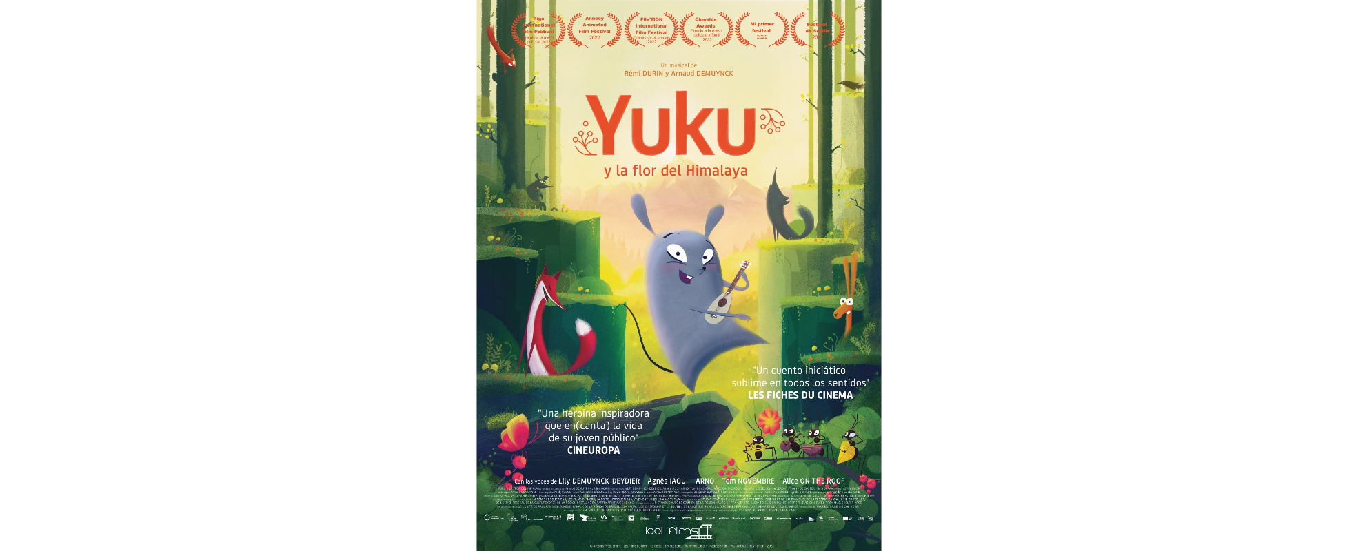 La entrañable película animada “Yuku y la flor del Himalaya” se estrenará en cines de México en noviembre