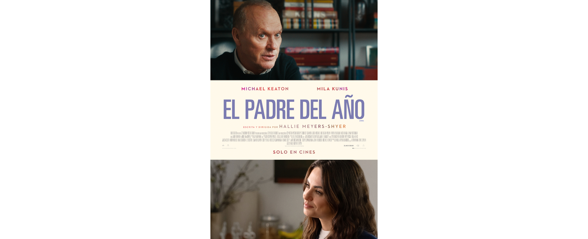 “El padre del año”, una divertida película protagonizada por Michael Keaton y Mila Kunis