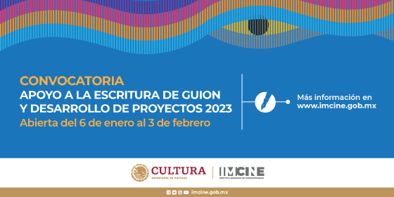 Imcine lanza su convocatoria para apoyo a las y los guionistas y realizadores de cine
