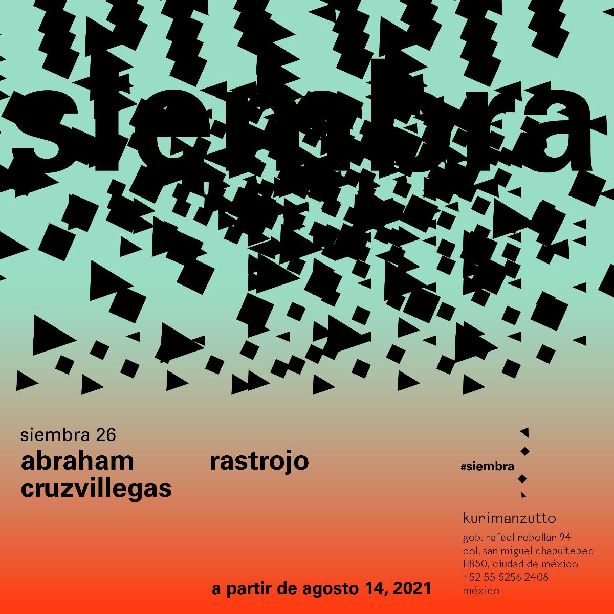 Arranca "siembra" en kurimanzutto