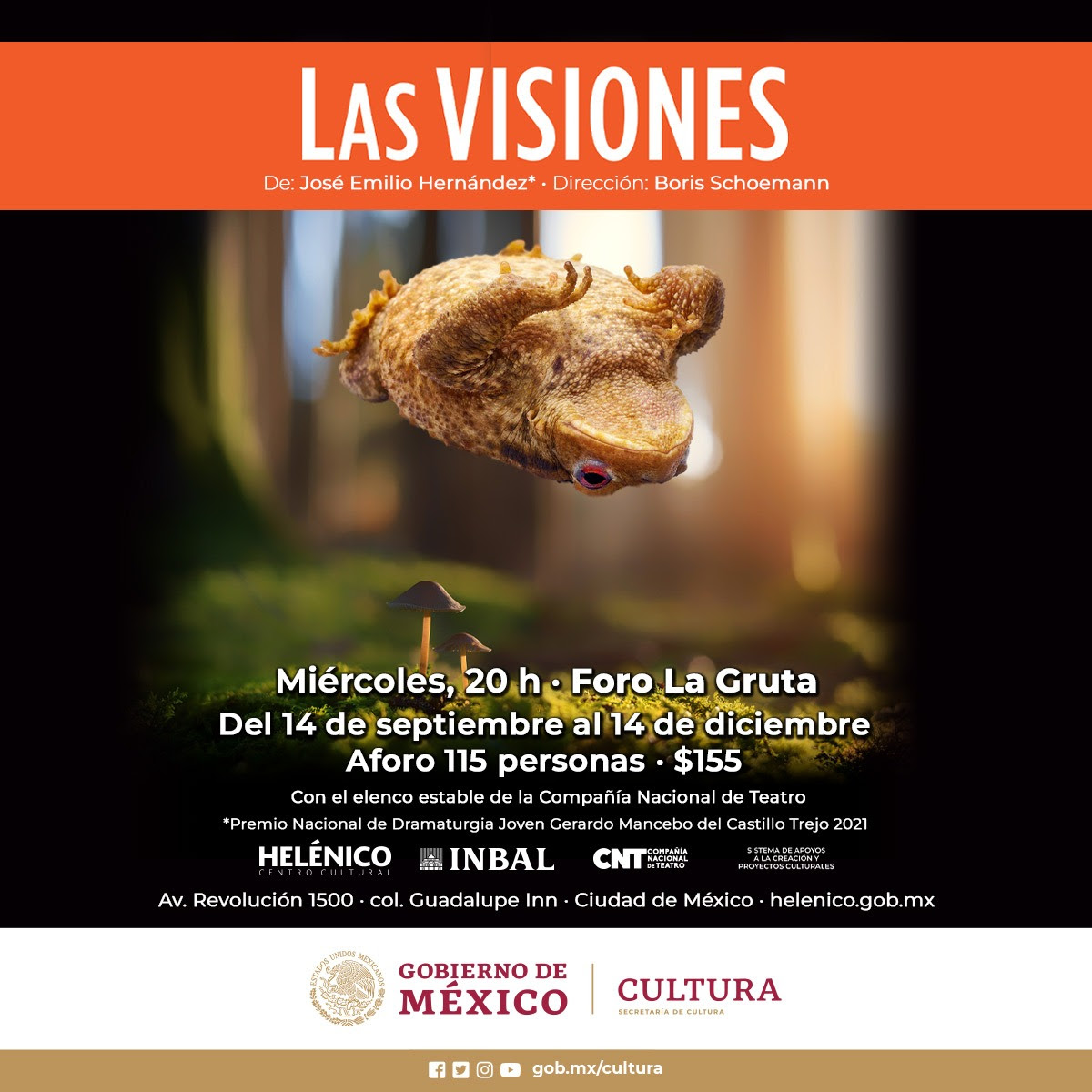 "Las visiones", de José Emilio Hernández