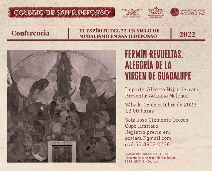 Fermín Revueltas y su Alegoría de la virgen de Guadalupe, fueron parte sustancial del espíritu vanguardista revolucionario: Alberto Híjar