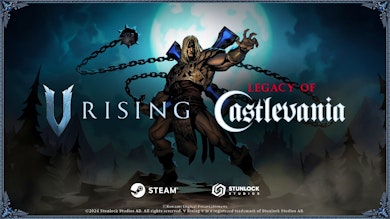 El juego gótico de supervivencia de vampiros "V Rising" revela su crossover con "Castlevania"