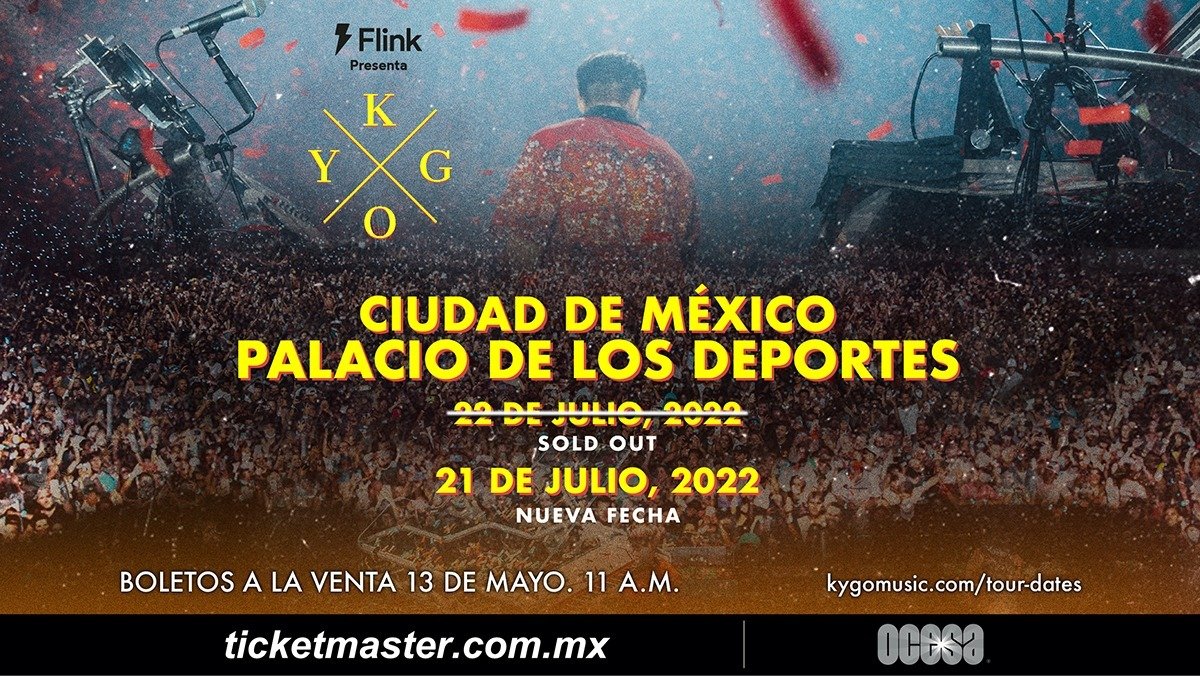 Tras la abrumadora demanda, el productor KYGO confirma un segundo show en CDMX