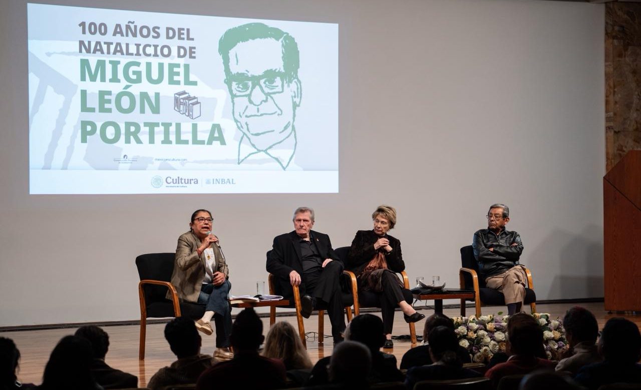 Recuerdan el legado de Miguel León-Portilla en el centenario de su natalicio