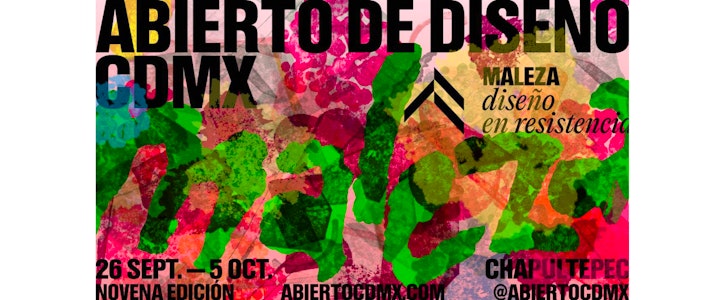 Regresa el Abierto de Diseño CDMX